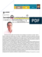 Les Enjeux de La Régionalisation Avancée - L'Economiste PDF