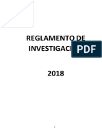 Reglamento de Investigación