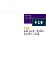 Aircraft Leasing Salary Guide 2016
