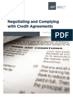 Negotiating and Complying With Credit Agreements PDF
