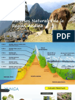 Recursos Naturales de La Región Andina