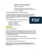 Cuestionario Civil Iii - Efectos de Las Obligaciones - 25 Mayo