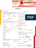 Solucionario Matematica UNASAM 2010 - I