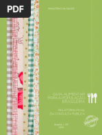 Guia Alimentar Populacao Relatorio Final