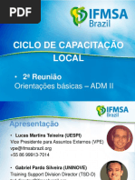 2ª Reunião - Orientações Básicas II