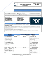 Planificación curricular de Lengua y Literatura de EGB 2017-2021