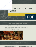 La Música en La Edad Media y Polifonía Primitiva