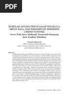 Download Korelasi Antara Penguasaan Kosakata Minat Baca Dan by Arisetya Hafiz SN386525008 doc pdf