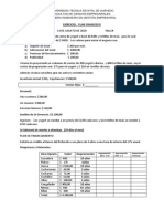 Plan financiero para local de venta de yogurt y tortillas de maíz