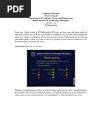 Computer Networks Prof. S. Ghosh Department of Computer Science and Engineering Indian Institute of Technology, Kharagpur
