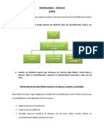 Estratificación social según Weber, Marx y Warner