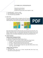 Model Data Vektor Poligon