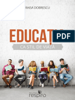 Educatia Ca Stil de Viata PDF