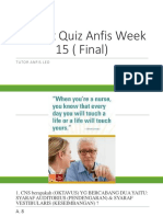 Pretest Quiz Anfis Week 15 ( Final)