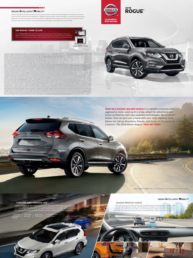 2018roguebrochureen.pdf Transportation Engineering Automotive