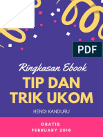 Ringkasan Ebook Tip Dan Trik