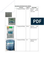 Penggunaan Air Minum Di Rsi Unisma