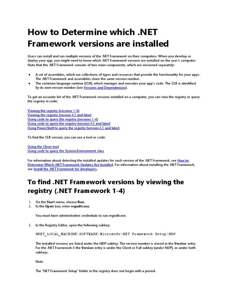 How to determine which pdf windows registry microsoft software
