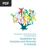 British Council Guidelines For Inclusion and Diversity in Schools