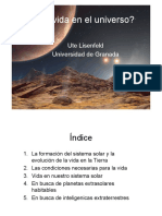 Vida en Universo Para PDF