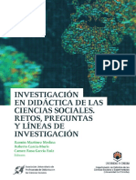 Dialnet InvestigacionEnDidacticaDeLasCienciasSocialesRetos 699144