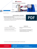 Instalacion de Lavatorio PDF