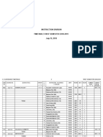 Time Table 19 7 18