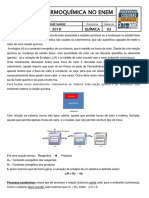 Termoquímica No Enem