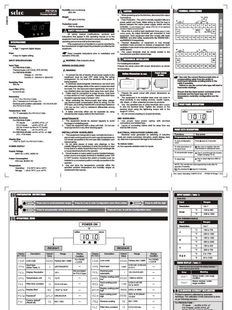 Pic 101 Pdf Thermocouple Power Supply
