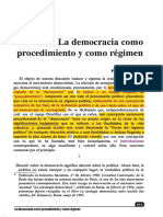 Castoriadis (1995) La Democracia Como Procedimiento y Régimen