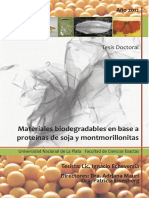 Tesis Polímeros Proteinas de Soja - Entrecruzantes - Plastificantes