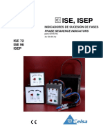 Indicadores de Sucesión de Fases Ise, Isep PDF