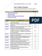 Unit 1 Table of Contents: Section Page #