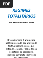 Regimes Totalitários 2018
