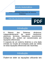 Aula 3 Modelacao Matematica de Sistemas Dinamicos