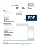 Accretion Dilution Model