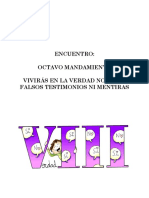 Encuentro Octavo Mandamiento Viviras en La Verdad y No Diras Falsos Testimonios Ni Mentiras