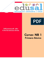 1°  Manual de Orientación