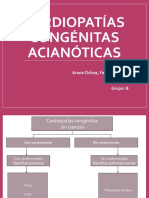 Cardiopatías Congénitas Acianóticas- Arana Ochoa Yasmine