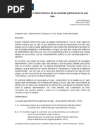 Maruja Rompe El Determinismo de La Sociedad Patriarcal en La Que Vive