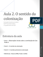 Sentido Da Colonização - FEB - 1q17