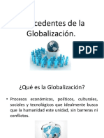 Antecedentes de La Globalización