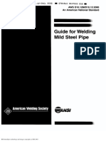 AWS D10 12 2000 Guide For Welding Mild Steel Pipe PDF