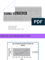 Teori Penduduk 2018