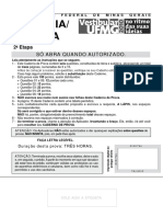 Ufmg 2010 Ufmg Vestibular Biologia e Quimica Discursiva Prova