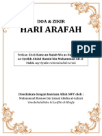 Doa Pada Hari Arafah