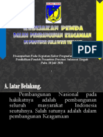 Materi Pemaparan 2018 Rakor Pontren