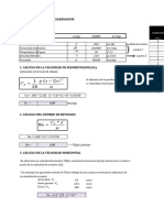 Diseño de desarenador de 0.50 L/seg