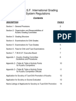 TWKSF International Grading System Regulations11