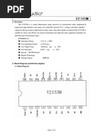 Coolaudio V2153M Datasheet